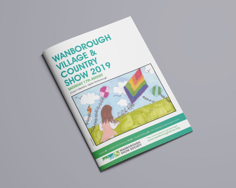 Wanborough Show 2019 Programme Design