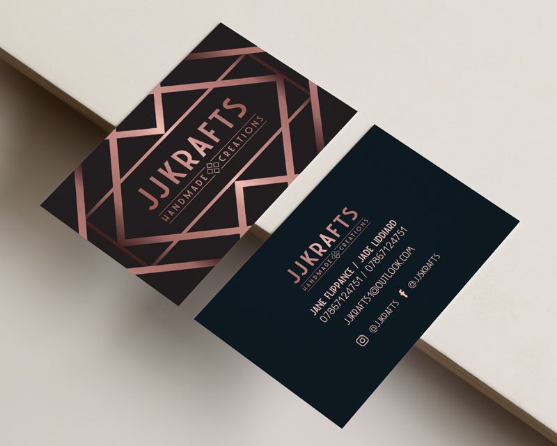 JJ Krafts Business Card Design